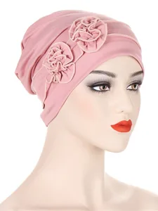 1pcs-mutze-hut-kopfbedeckung-turban-bede-rosa-1