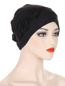 1pcs-mutze-hut-kopfbedeckung-turban-bede-schwarz-7