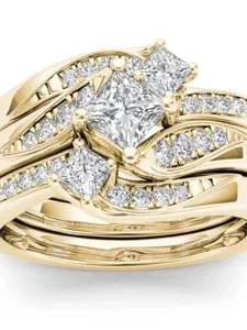 3-stuck-bandring-ring-for-damen-geschenk-gold-2