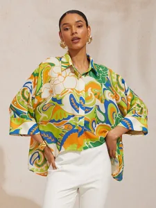 boho-paisley-kurzhemd-aus-seidigem-satin-grun-1