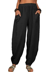 damen-100-baumwolle-baggy-hosen-haremsho-schwarz-8