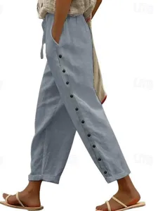 damen-100-baumwolle-hosen-hose-alltagsta-grau-4