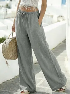 damen-100-baumwolle-hosen-hose-lassig-vo-graues-grun-5