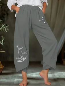 damen-100-baumwolle-hosen-hose-leicht-la-aschgrau-2