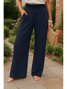 damen-100-baumwolle-weites-bein-chinos-m-dunkelmarine-1