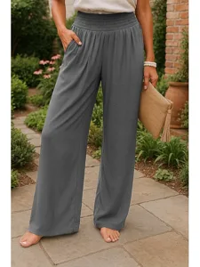 damen-100-baumwolle-weites-bein-chinos-m-grau-5