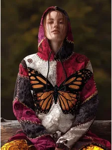 damen-3d-druck-vintage-boho-hoodie-patch-wein-5