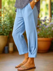 damen-abgeschnittene-hose-chino-knochell-himmelblau-16