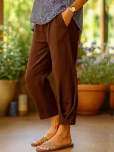 damen-abgeschnittene-hose-chino-knochell-kaffee-19
