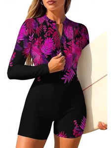 damen-anti-uv-shirt-einteiliger-surfanzu-rosenrot-10