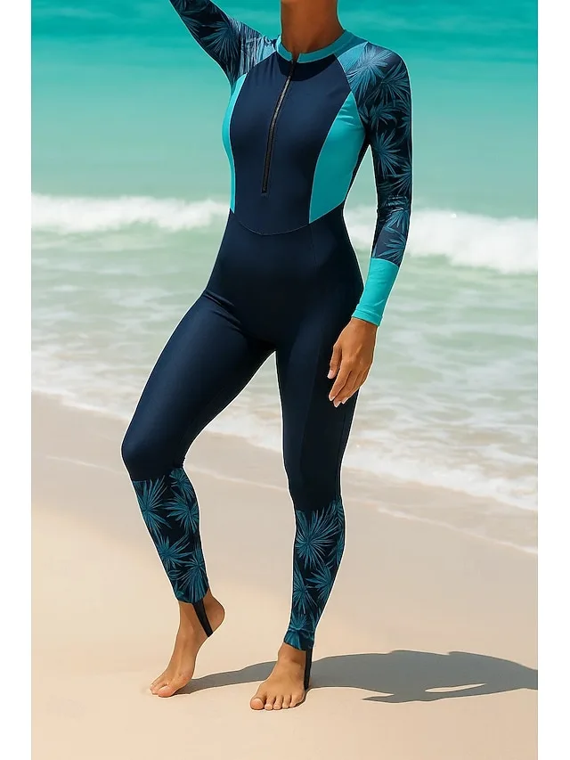 damen-anti-uv-shirt-ganzkorper-bademode-konigliches-blau-2