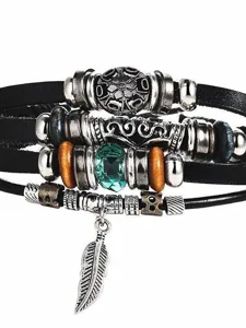 damen-armbander-kunstlerisch-party-farbb-schwarz-6