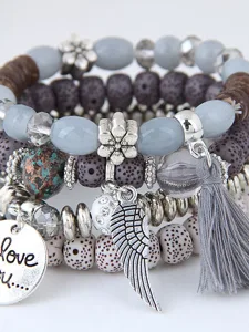 damen-armbander-modisch-strasse-geometri-grau-4