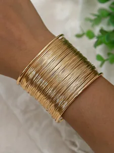 damen-armreif-modisch-outdoor-geometrie-gold-1