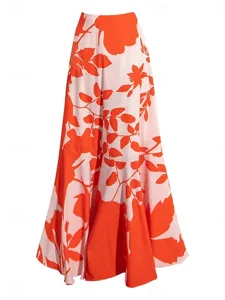 damen-badeanzug-badekleider-rock-bademod-orange-1