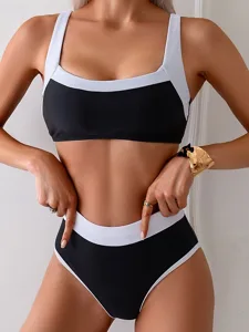 damen-badeanzug-bademode-bikini-sets-bad-schwarz-1