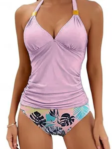 damen-badeanzug-bikini-zweiteilig-freche-rosa-3