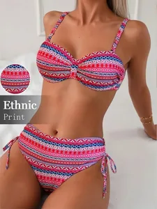 damen-badeanzug-bikini-zweiteilig-hohe-t-fuchsie-6
