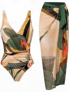 damen-badeanzug-ein-stuck-monokini-badem-grun-1