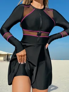 damen-badeanzug-einteiler-bademode-patch-rosa-7