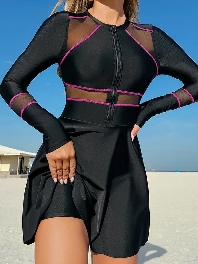 damen-badeanzug-einteiler-bademode-patch-rosa-7