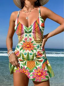 damen-badeanzug-einteiler-rock-bademode-hellgrun-5