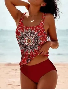 damen-badeanzug-tankini-zweiteilig-frech-wein-2