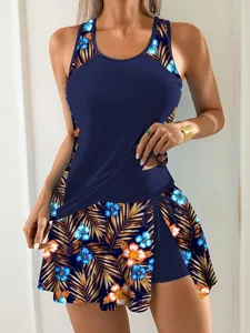 damen-badeanzug-tankini-zweiteilig-rock-marineblau-5