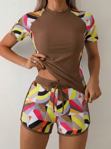 damen-badeanzug-tankini-zweiteilig-short-kaffee-10