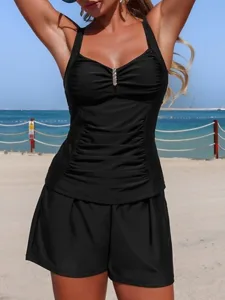 damen-badeanzug-tankini-zweiteilig-short-schwarz-1