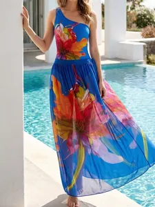 damen-badeanzug-zweiteilig-monokini-rock-blau-6