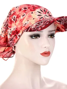 damen-bandana-schal-cap-sonnencreme-hedg-weinrot-9