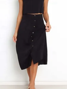 damen-basic-lassig-midi-mittlere-hufthoh-schwarz-10