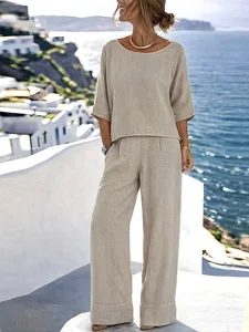 damen-bauernbluse-einfarbig-einfach-eleg-khaki-7