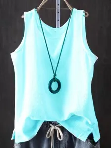 damen-baumwoll-leinen-hemd-einfach-mode-blau-14