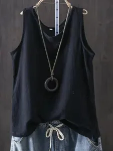 damen-baumwoll-leinen-hemd-einfach-mode-schwarz-12