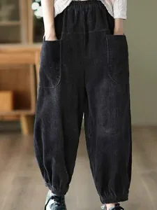 damen-baumwoll-leinen-hose-baggy-pants-s-schwarz-7
