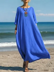 damen-baumwoll-leinen-maxi-kleid-shift-k-default-3