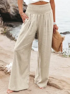 damen-baumwoll-mischung-baggy-hosen-komf-beige-3