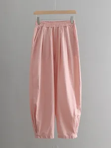 damen-baumwoll-mischung-hose-aus-baumwol-rosa-5