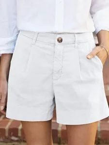 damen-baumwoll-mischung-shorts-stoffhose-wei-5