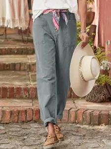 damen-baumwoll-mischung-stoffhosen-mode-grau-6