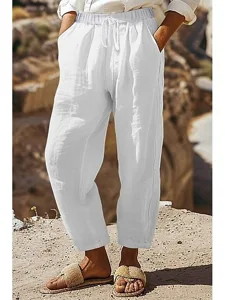 damen-baumwoll-mischung-stoffhosen-stree-wei-1