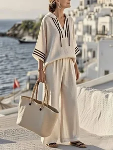 damen-baumwoll-sets-hosen-set-bolero-top-wei-3