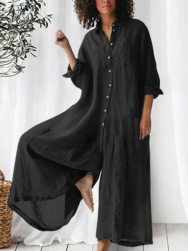 damen-baumwolle-leinen-jumpsuit-aktiv-la-schwarz-7