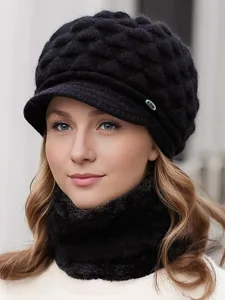 damen-beanie-mutze-barett-taglich-ferien-schwarz-6