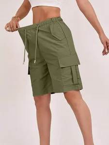 damen-bermudashorts-cargo-shorts-chinos-dunkelgrun-21