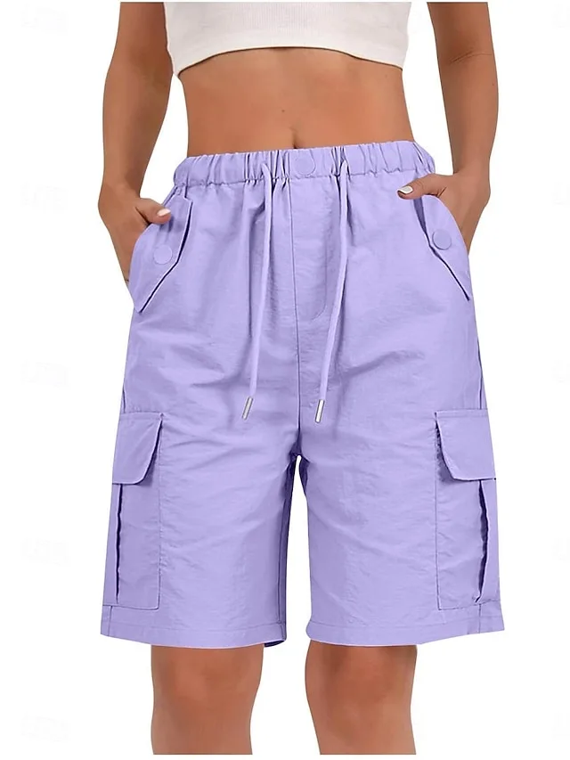 damen-bermudashorts-cargo-shorts-chinos-purpur-17