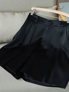 damen-bermudashorts-chinos-faltenhose-ur-schwarz-3