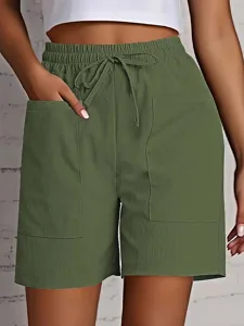 damen-bermudashorts-stoffhosen-komfort-l-armeegrun-1